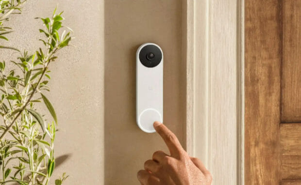 This is the Google Nest Doorbell.