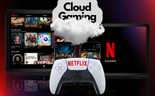 This represents Netflix cloud gaming.