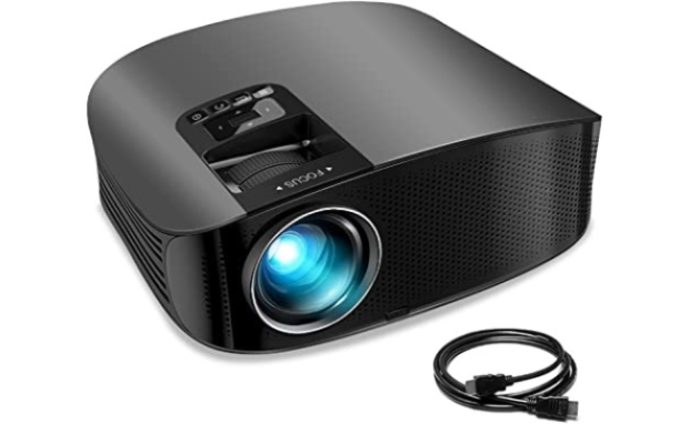 This is the GooDee Outdoor Movie Projector.