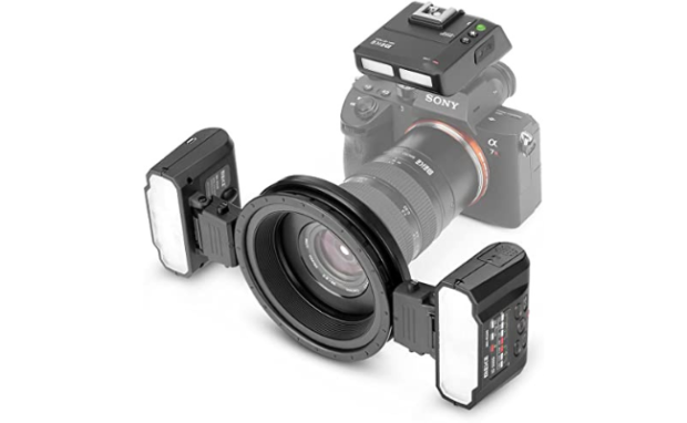 This is a Meike detachable camera flash kit.