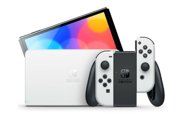  Nintendo Switch – OLED Model w/ White Joy-Con