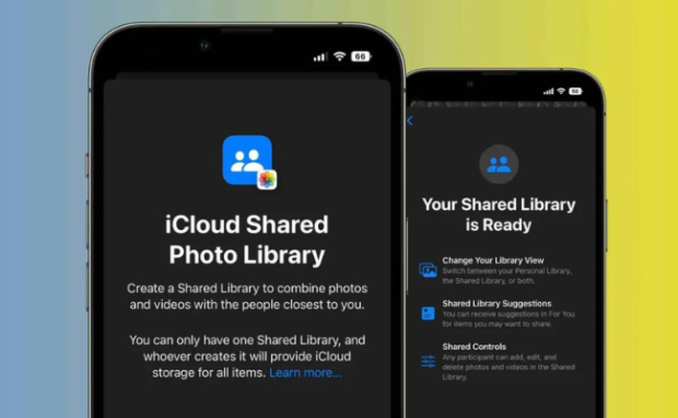 This is the iCloud Shared Photo Library.