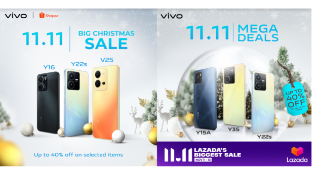 Selling smartphones Vivo Christmas