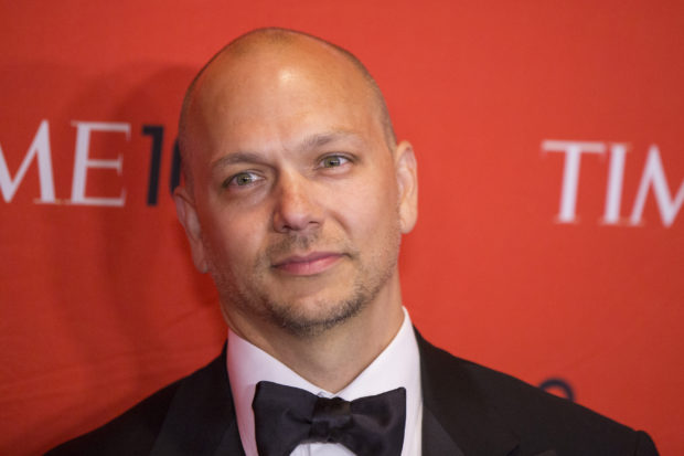 FILE PHOTO: Fadell arrives at the Time 100 gala celebrating the magazine's naming of the 100 most influential people in the world for the past year in New York