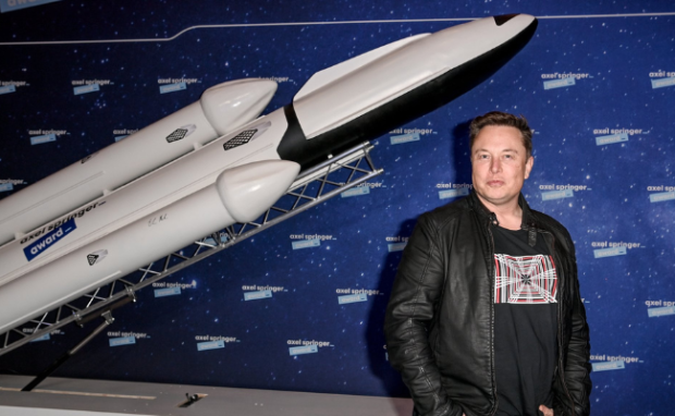 This is SpaceX CEO Elon Musk.