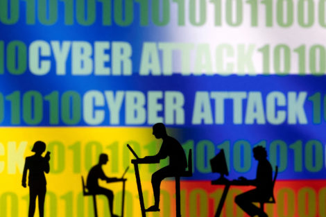 A senior Ukrainian official blames Russia for carrying out bulk of more than 2,000 cyberattacks on Ukraine in 2022