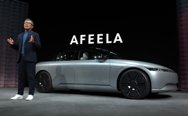 This is the Afeela prototype.
