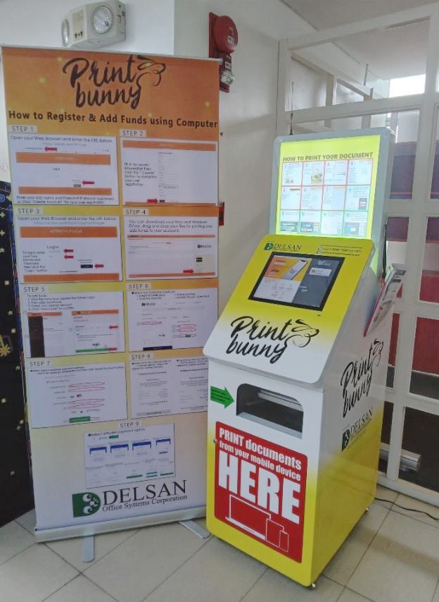 Print on the go at the Print Bunny Kiosk | Inquirer Technology