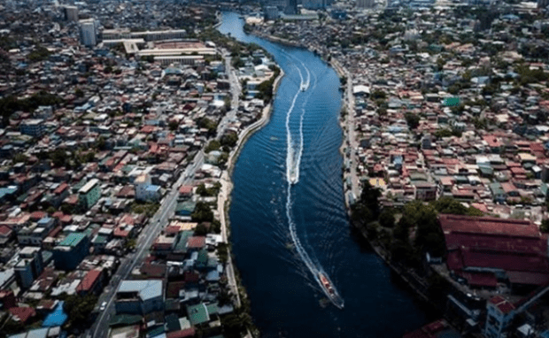 This is the Pasig River.