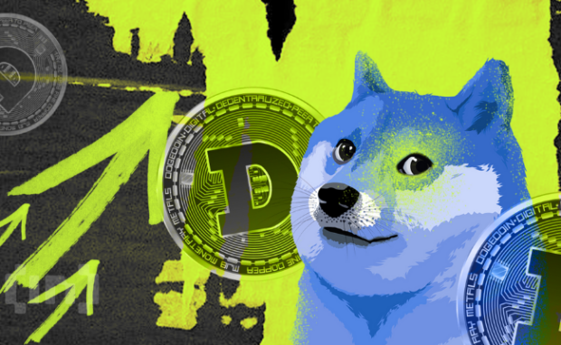 This is the Twitter Dogecoin logo.