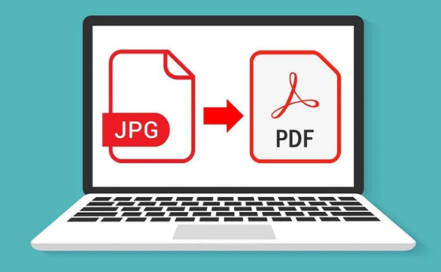 This represents how to merge JPGs into a PDF.