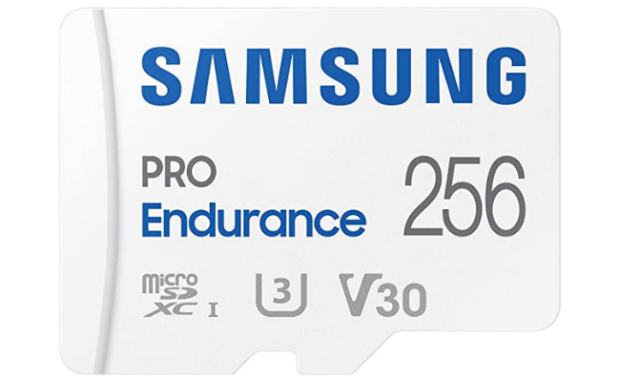SAMSUNG PRO Endurance 256GB - Durable and Reliable Micro SD Card