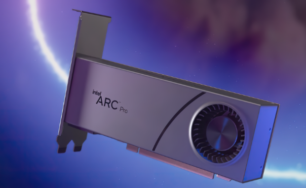 Image showcasing the diverse applications of Intel Arc Pro GPUs.