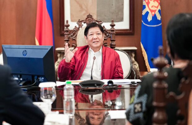 President Ferdinand 'Bongbong' Marcos at a Private Sector Advisory Council meeting last June 17, 2023 | PHOTO: Official facebook page of President Bongbong Marcos