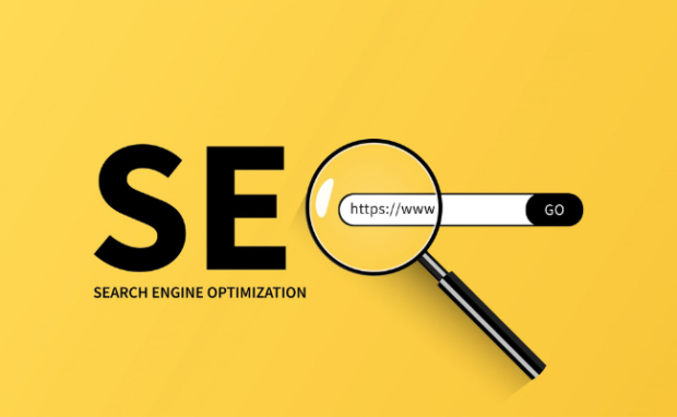 This represents search engine optimization (SEO). 