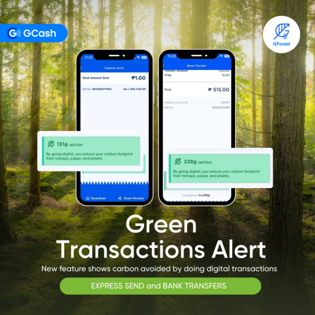 Gcash Green Transactions Alert