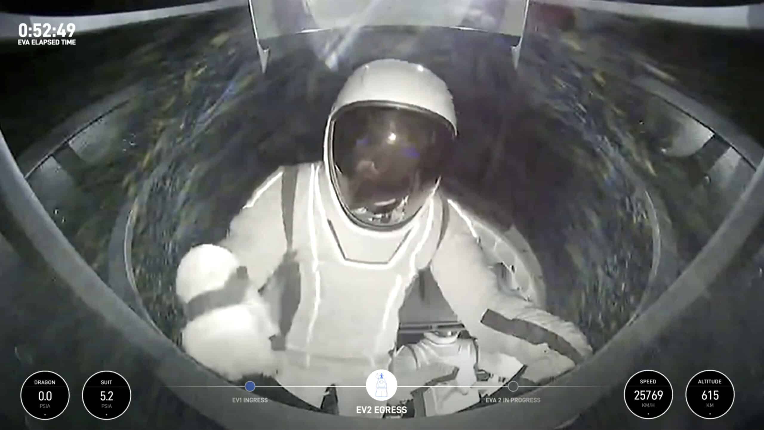 SpaceX feat: Tech billionaire pulls off 1st private spacewalk high above Earth