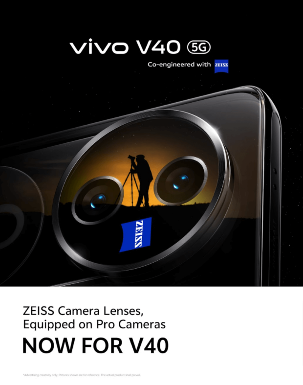 Upcoming vivo V40 is co-engineered with ZEISS