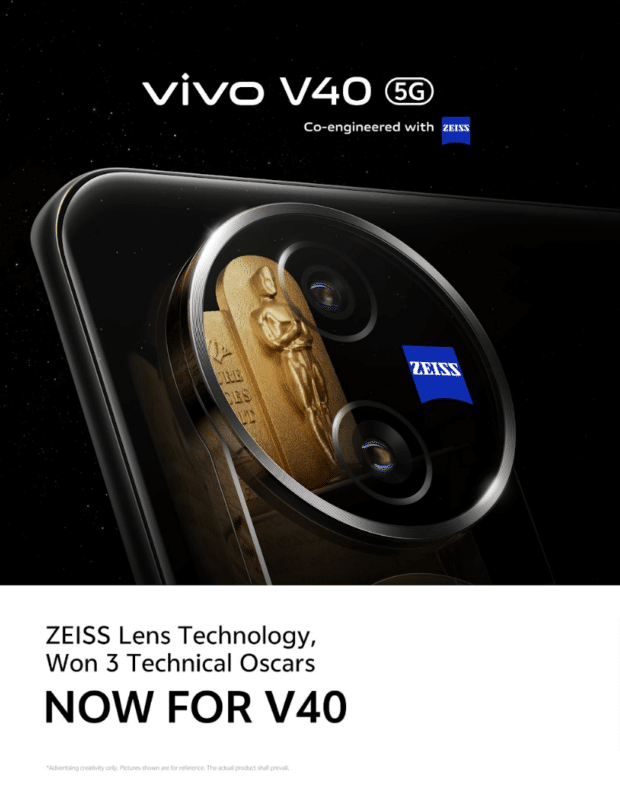 Upcoming vivo V40 is co-engineered with ZEISS