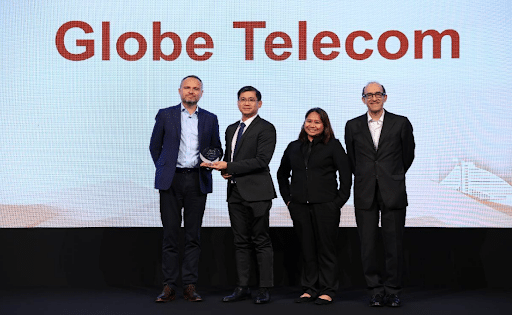 Nanalo ang Globe ng Best Network Reliability Solution sa 5G Core Awards