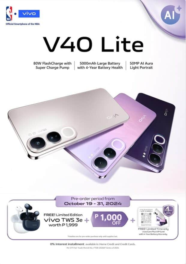 vivo V40 Lite