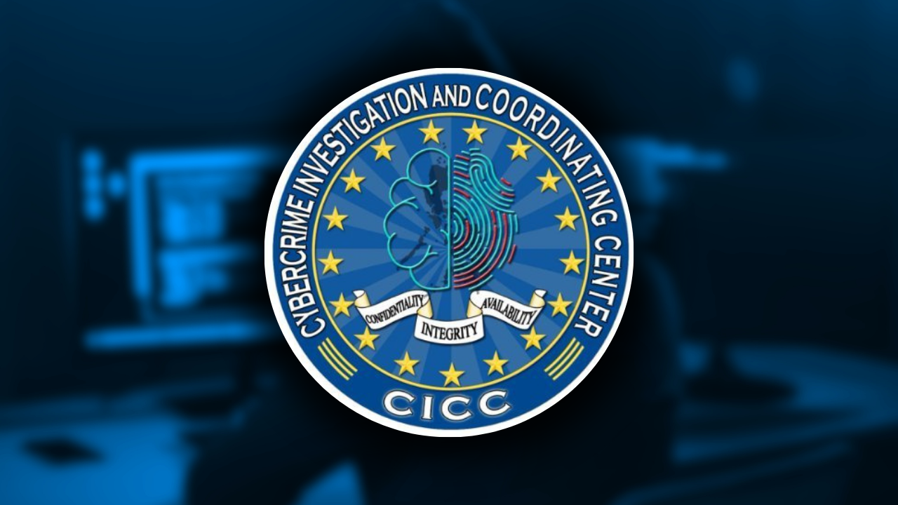 This is the logo of the CICC, which recently reminded the public to report cybercrimes at 1326.