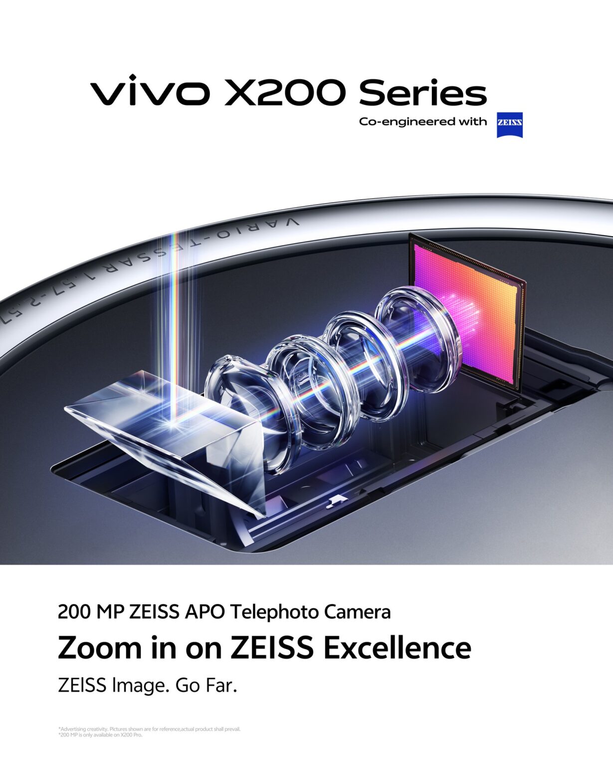 vivo equips 200MP ZEISS APO Telephoto Camera on upcoming X200 Pro