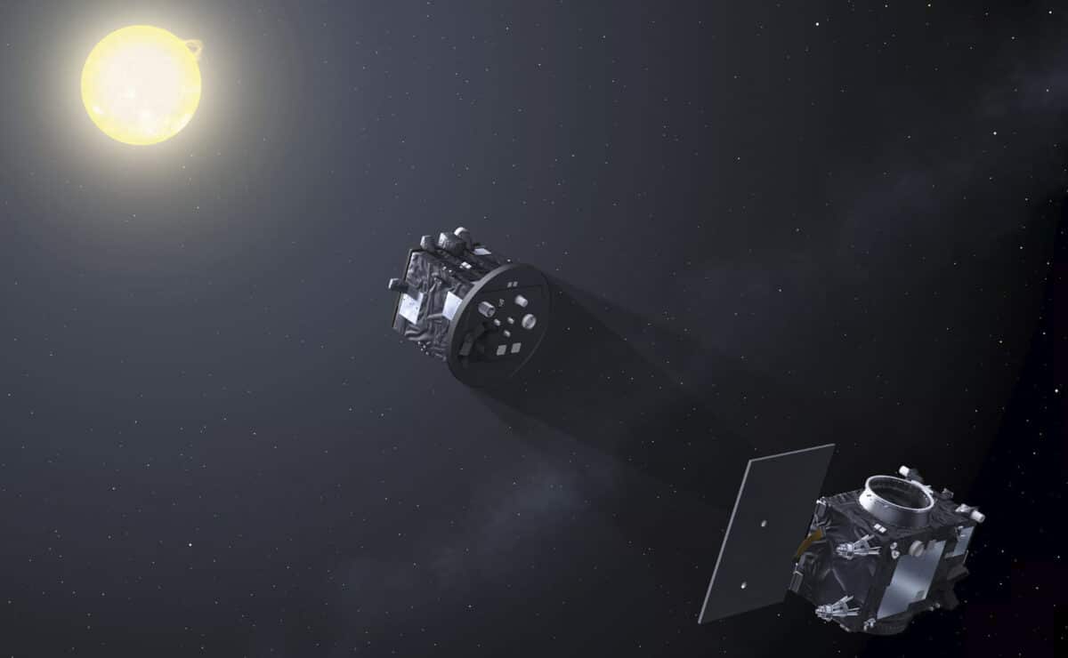 European satellites launched to create artificial solar eclipses