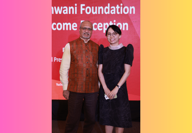 Wadhwani Foundation announced that they are providing grants of up to $1 million annually to organizations to drive job creation in PH. (From left: Dr. Ajay Kela, President & CEO of Wadhwani Foundation; and Angela Chen-Delantar, Vice President for Skilling of Wadhwani Foundation.)