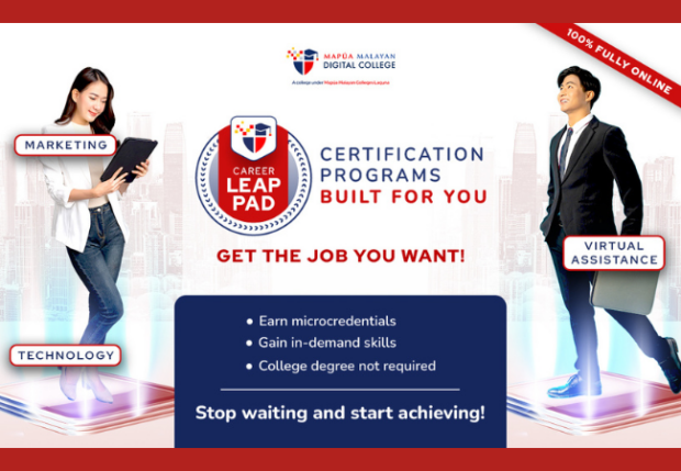 Ito ay kumakatawan sa programa ng career ng Mapua Malayan Digital College.