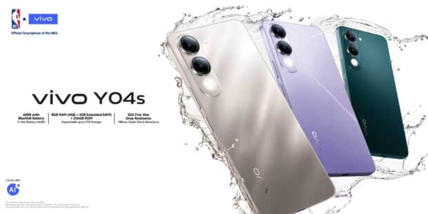 Meet vivo Y04s: All-day power at just Php 6,499