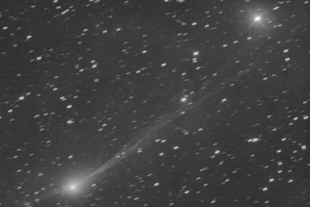 NASA unveiled close-up pictures on Wednesday of the interstellar comet that's making a quick one-and-done tour of the solar system.