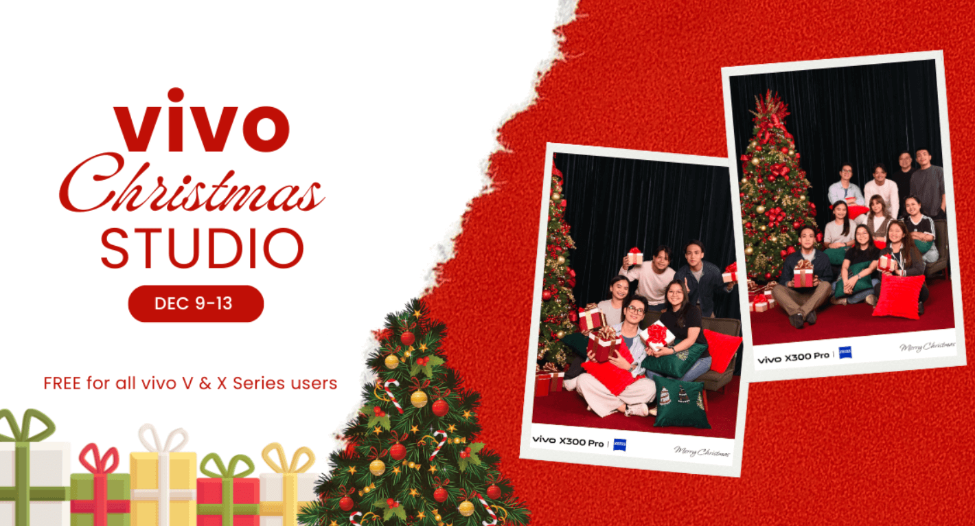 Make holiday memories with loved ones at vivo Christmas studio