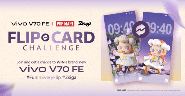 Join vivo’s '#FunInEveryFlip' TikTok challenge, win vivo V70 FE