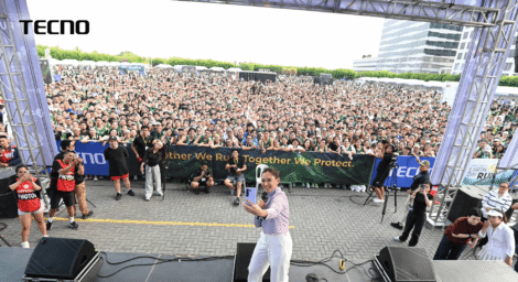 TECNO CAMON 50 Series powers a massive Earth Day Run Manila with over 15,000 participants and Sarah Geronimo