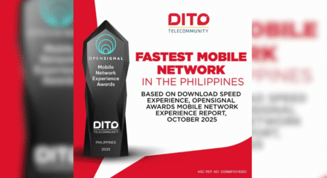DITO reigns supreme as the Philippines’ fastest mobile network by Opensignal