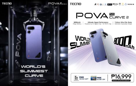 TECNO launches POVA Curve 2 5G in the Philippines: Slimmest 5G AI phone yet with 8000mAh battery