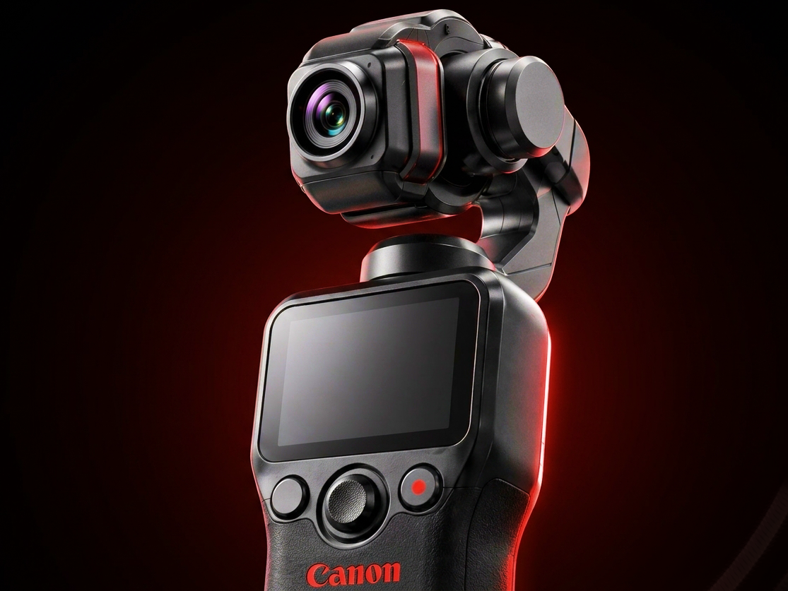 Canon files patent for compact gimbal camera to compete with DJI’s Osmo Pocket 4