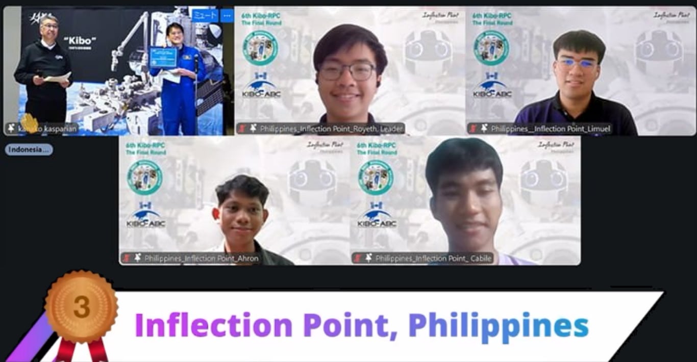 Filipino students notch 2nd podium finish in NASA-backed robotics tilt