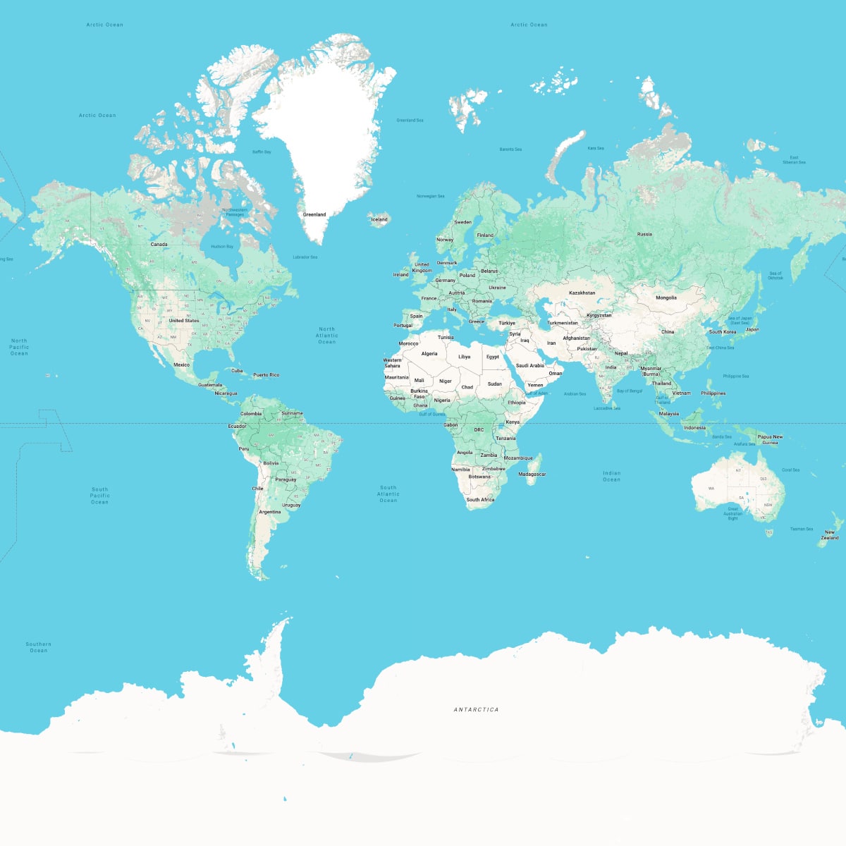 Bakit mukhang mas maliit ang Africa kaysa sa totoong nasa Google Maps