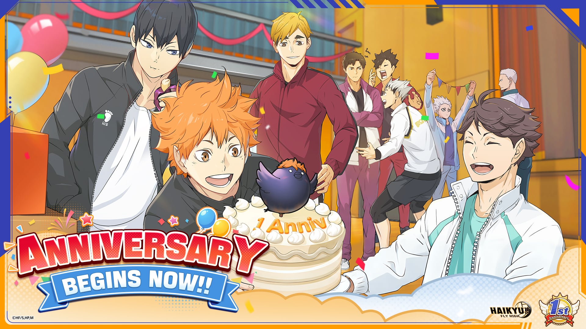 HAIKYU!! Ipinagdiriwang ng FLY HIGH ang 1st anniversary na may libreng UR HAIKYU!! Ipinagdiriwang ng FLY HIGH ang 1st anniversary na may libreng UR
