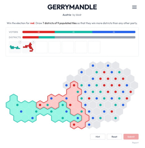 Gerrymandle: A fun way to steal elections