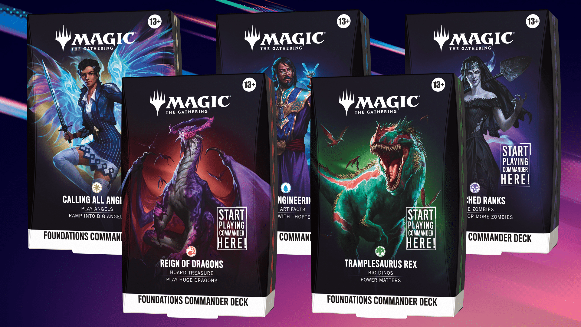 Magic: The Gathering Foundations Commander Decks Explained - Inquirer Technology